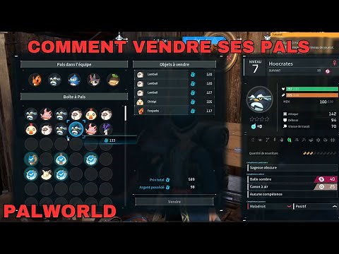TUTO COMMENT VENDRE SES PALS SUR PALWORLD / Vendre ses pals sur palworld tutoriel