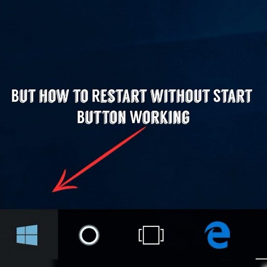 What to do if Start Button is not working in Windows - Solutions || PC Start Button Troubleshoot