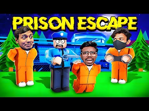 ROBLOX ESCAPE THE SECRET PRISON | IN TELUGU