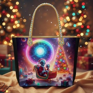 3D Christmas Alien Santa Sleigh PNG – Male and Female Extraterrestrials With Gifts, Rainbow Tree, Festive Magic, Sublimation Design - Etsy