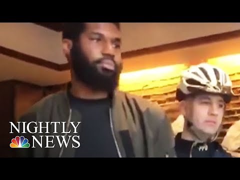 Outrage After Two Black Men Arrested At Philadelphia Starbucks | NBC Nightly News