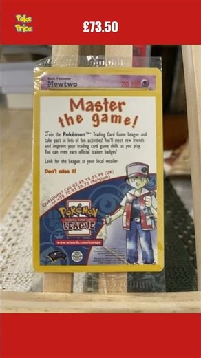 😳 Big sale: Mewtwo, Mew went for £73.50 📈 #shorts