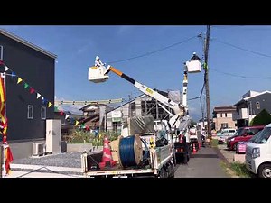 低圧電気引込み工事動画🎥