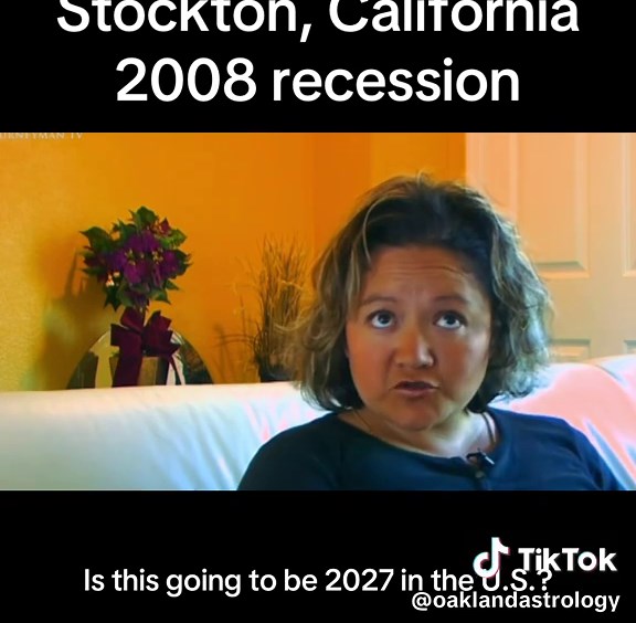 Is this going to be 2027 in the U.S.? Stockton 2008 recession