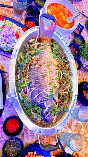 Tối nay ghé MÈN, vì...  Cá đang bơi trong bể – lên set là “hấp dẫn”...