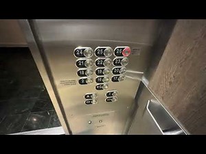 Armor/Schindler Traction Blue Elevators ~ Chelsea Hotel ~ Toronto, ON