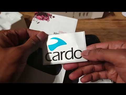 Cardo Spirit Duo Unboxing - Best Budget Bluetooth Motorcycle Helmet Intercom, Cardo Bluetooth