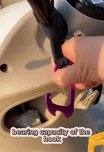 Easy Installation Aluminum Alloy Handlebar Strap Hook