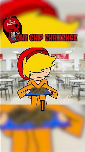 is the one chip challenge that bad? #aidimations #shortstory #relatable