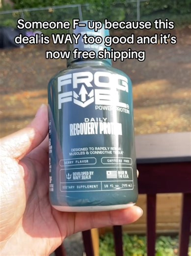 #tiktokshopblackfriday Frog Fuel Power Protein