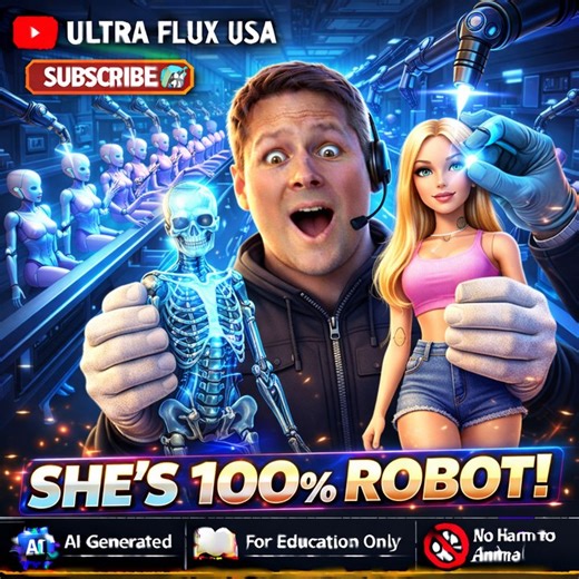 I Watched a Robot Build a "Human" (The Smart Doll Factory). ​Inside the World’s Most Advanced Robotic Doll Facility. ​How It's Made: The $2,000 Smart Doll (Full Step-by-Step). ​ ​Disclaimer: This video is an AI-supported documentary created for educational purposes. It visualizes the high-tech manufacturing of modern smart dolls, robotic hobbyist figures, and advanced synthetic skin technology. ​Are they toys, or are they tomorrow? Today, RYAN007 takes you inside a high-security Smart Doll Mega-