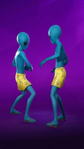 ET Alien Bill - Fortnite Emote - Bate e Fere