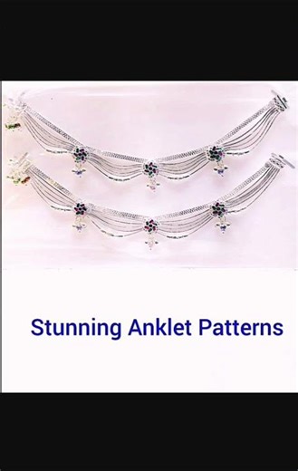 These Artistic Anklets Will Turn Heads #payal #silver #jewelry #shorts