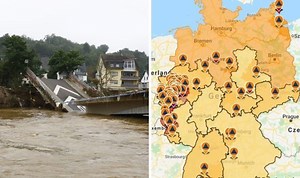 Germany floods: 'Catastrophe' detailed by correspondent
