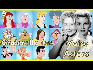 Voice Actors - Cinderella 1950