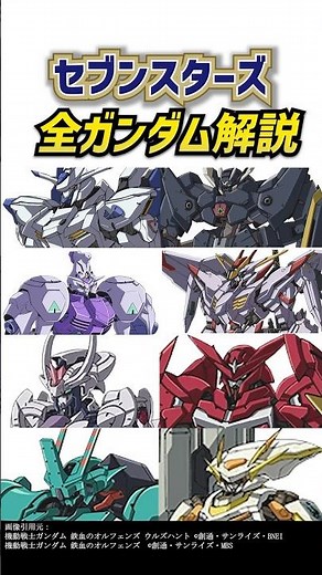 Heroes of the Calamity War, Seven Stars: A Commentary on All Gundam Frames [Urudr Hunt]