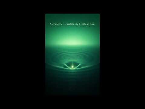 Symmetry Breaking Creates Structure