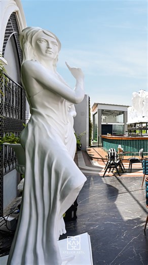 Atelier Astil on Instagram: "The Staircase ~ Some spaces arrive exactly as imagined. Others arrive shaped by time—yet still carry the same soul. This space stands largely complete, even if not in every detail as first envisioned. What remained constant throughout was the architectural vision: to create an experience that transcends function and is felt through atmosphere, movement, and emotion. The staircase was conceived as a moment of elevation—where the journey itself becomes the experience.