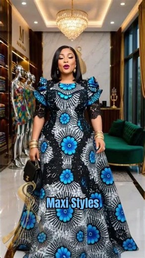 Luxury African Maxi Gown Styles 2026 | Elegant Ankara Fashion Inspiration #shorts