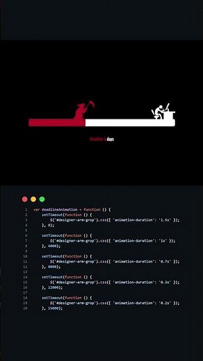 INSANE Demon Loading Animation Using JavaScript!