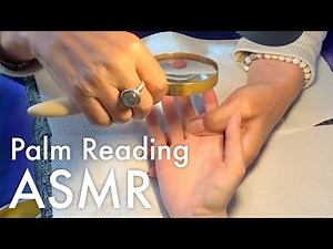 ASMR Palm Reading London with Gary Markwick (Real, Unintentional ASMR)