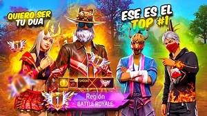 ASI REACCIONAN LAS PERSONAS AL VERME SER "EL TOP 1" 😱🔥 FREE FIRE | Smooke