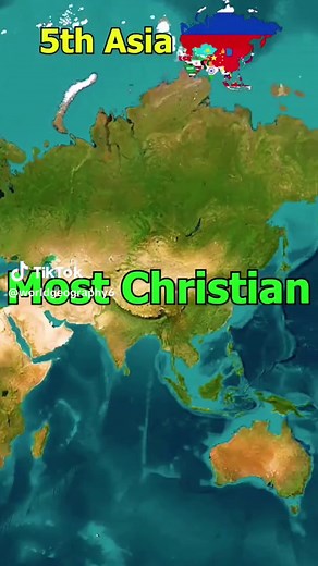 Most Christian Country in Asia.#geography #geopolitics #map #maps