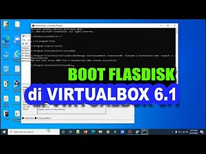 Cara Booting dari Flashdisk USB di VirtualBox