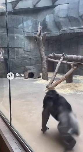 Incredible Chimpanzee Breakdancing In Zoo Floor Spins And Head Spins #shorts