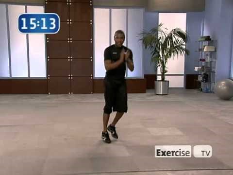 Exercise TV Fat Burning Cardio Attack with Kendell Hogan