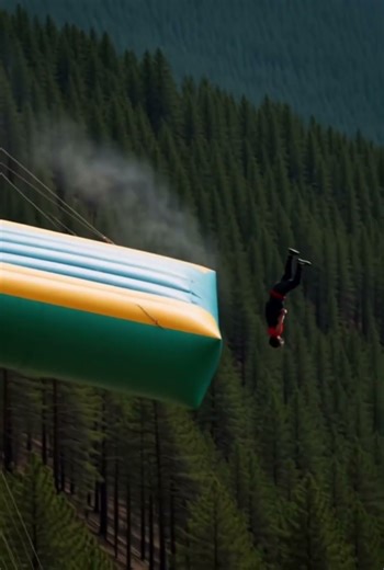 High-Altitude Mountain Jumping Gone Right