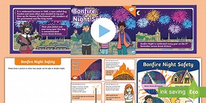 KS1 Bonfire Night Safety Resource Pack