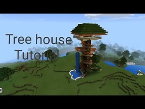 Minecraft: How to build a tree house _ Tutorial