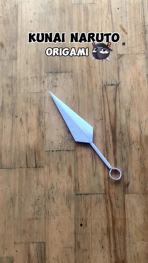 DIY: Easy Paper Origami Naruto Kunai Tutorial