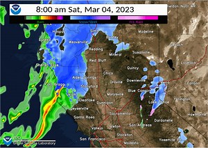 8.4K views · 137 reactions | Here is one models forecast of the timing on when to expect rain or snow to start today. Notice the strong line developing late this morning over the Southern Sacramento and Northern San Joaquin valley. | US National Weather Service Sacramento California | Facebook