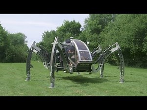 老外打造6足机器人，翻山越岭无所不能，就是速度有点堪忧