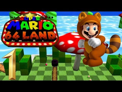Super Mario 64 Land Folge 1 (100%): Mit Tanooki Mario in ein neues Abenteuer