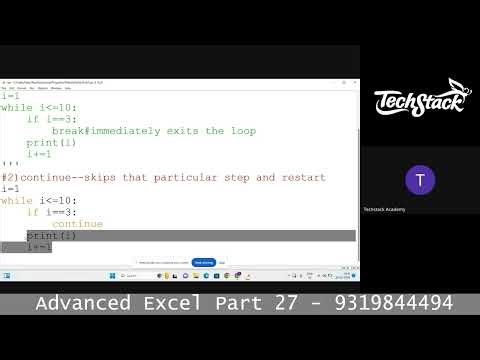 Advanced Excel for Beginners in Hindi (Part 27) | Free Excel Training | Techstack Academy