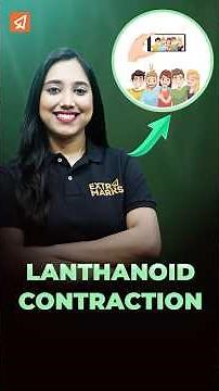 Lanthanide Contraction: Why Does Atomic Size Decrease? 🤔 #lanthanoid #lanthanoidcontraction