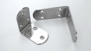 Adjustable Slotted L Brackets Black L Shaped Bracket Metal Joint Right Angle Corner Brace Brackets for Fixing Wood Furniture