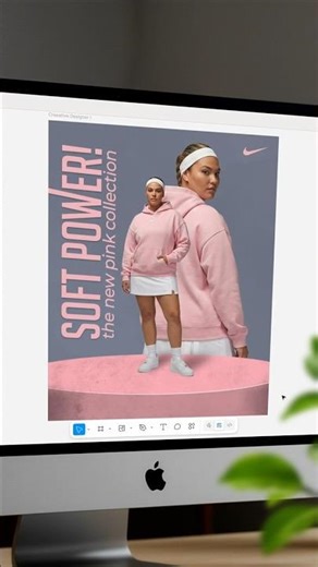 Professional Poster Design in Figma | Speed Art ⚡️ #Shorts