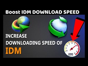 How to Increase IDM SPEED | Increase IDM Speed