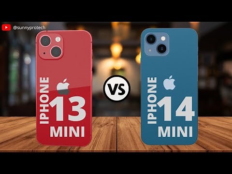 Comparison: iphone 13 mini vs iphone 14 mini || Apple