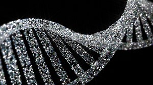 3D Animation of a Diamond DNA strand