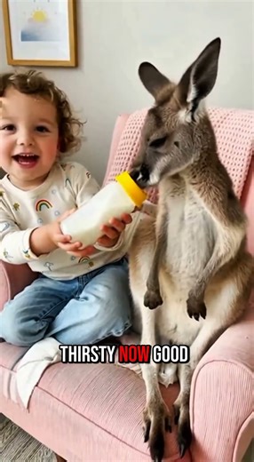 Baby Kangaroo Rescued and Grows Up to Be a Total Sweetheart!