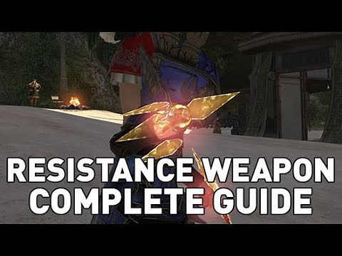 FFXIV - Resistance Weapon COMPLETE Start to Finish Guide