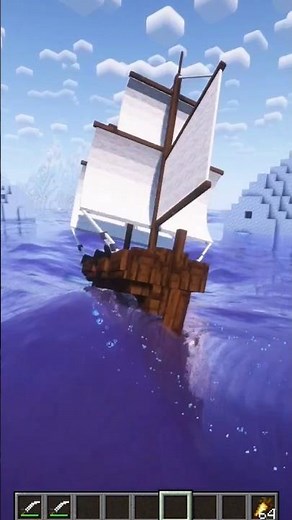 Mod the SHIPS ⛵ in #minecraft #minecraftmods #shorts