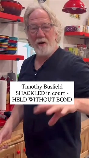 The A-Lister on Instagram: "👀 Timothy Busfield appeared in court today in New Mexico — shackled and wearing an orange jail jumpsuit. A judge ordered that Busfield remain held without bond while prosecutors formally seek to have him detained as the case moves forward. The court also ordered that a pretrial detention hearing take place within the next five business days. This comes as a new sexual abuse allegation was revealed in court filings, in addition to the charges already filed involving t