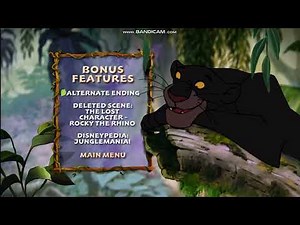The Jungle Book DVD Menu Walkthrough