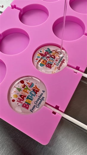 Edible Art: Custom Isomalt Lollipops